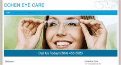 Desktop Screenshot of coheneyes.com