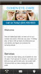 Mobile Screenshot of coheneyes.com